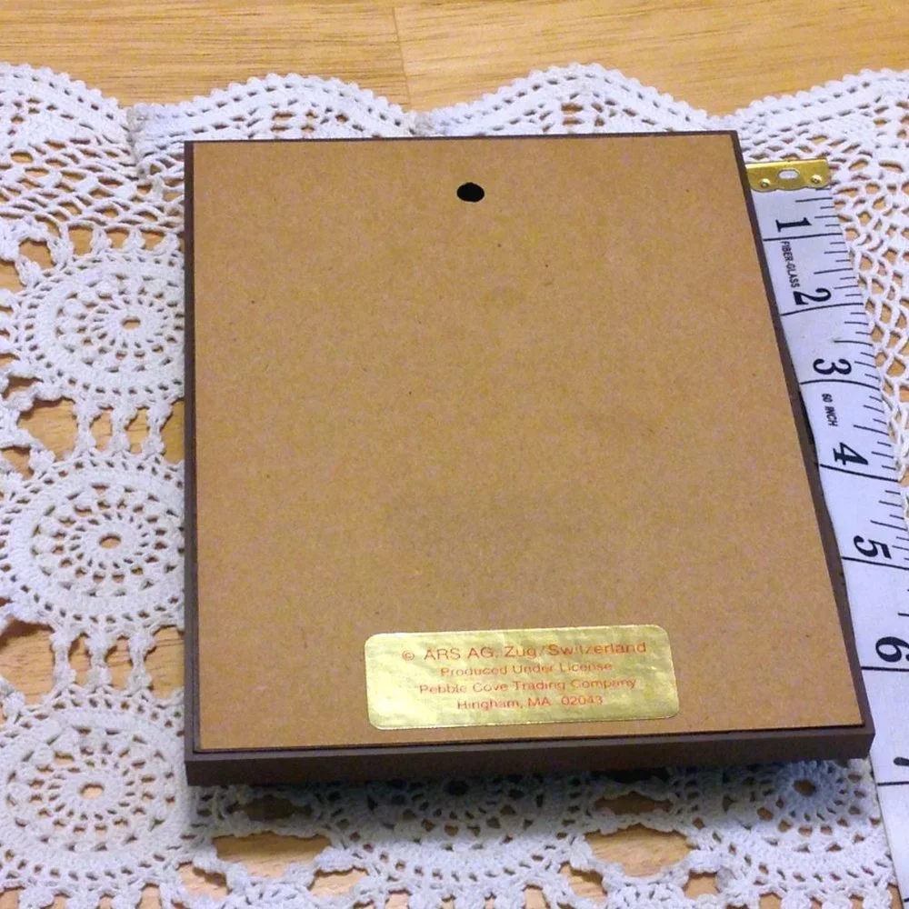 Vintage M. J. Hummel wall plaque from ARS / Renner Davis